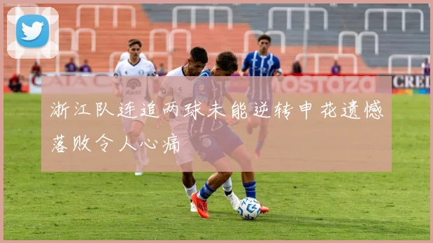 浙江队连追两球未能逆转申花遗憾落败令人心痛